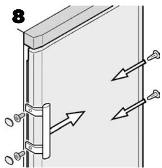 LIEBHERR WK2927 - Inversion du sens d'ouverture de la porte sur les-appareils avec une porte à isolation mousse - 8