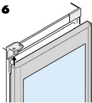 LIEBHERR WK2927 - Inversion du sens d'ouverture de la porte sur les-appareils avec une porte vitrée - 6