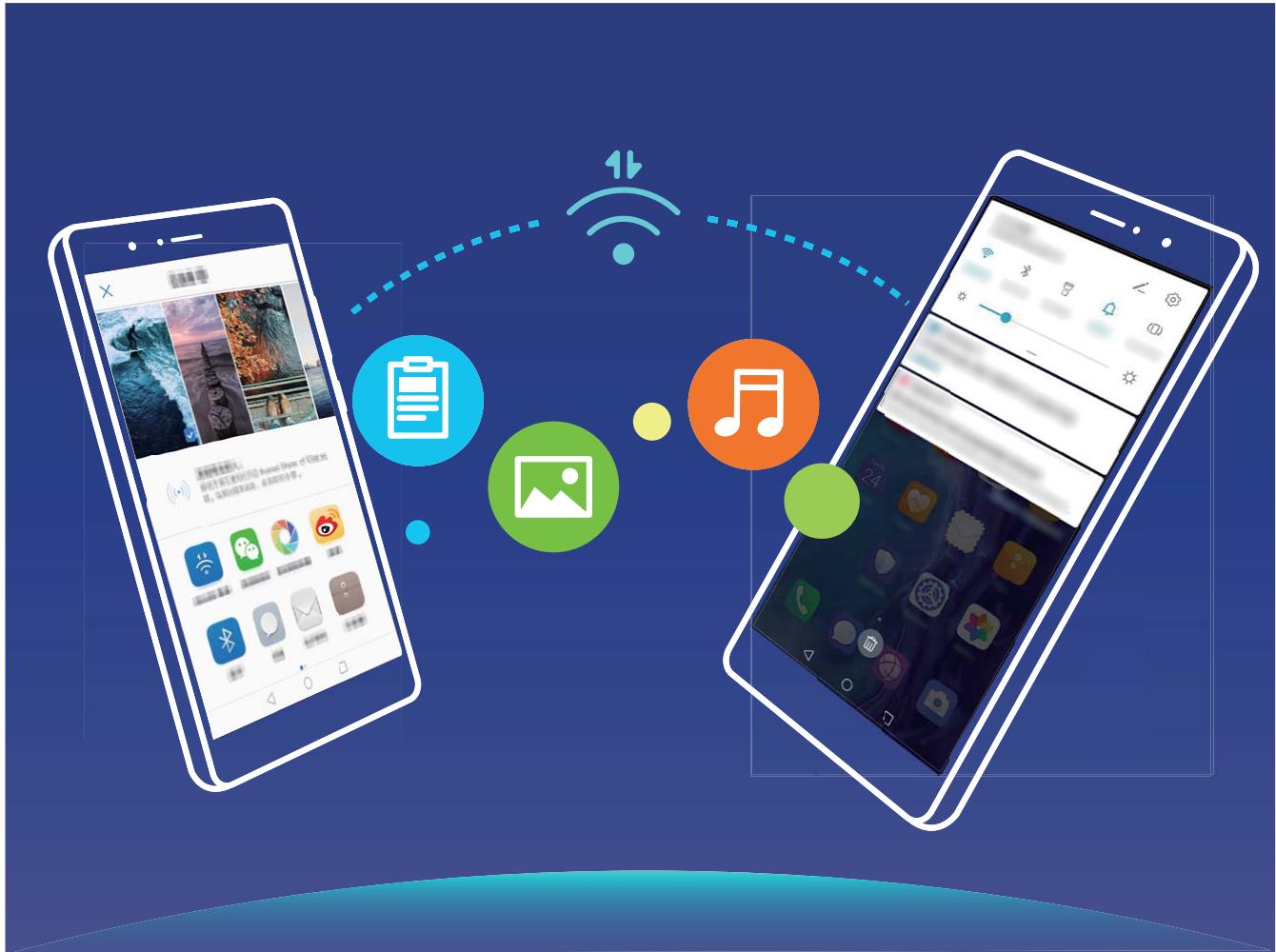 HONOR NC - Transférer des données via wi-fi direct - 1