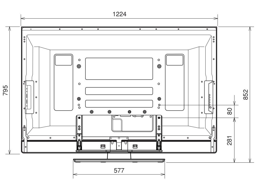 PIONEER PDK-TS25/WL5 - Ecran d'affichage 50 pouces (modèles avec haut-parleur du dessous) - 1