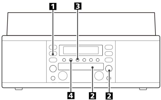 TEAC LP-R550 USB - C Division manuelle en pistes - 2