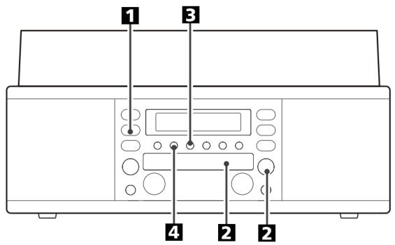 TEAC LP-R550 USB - C Division manuelle en pistes - 9