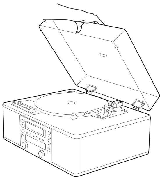 TEAC LP-R550 USB - Durant l'enregistrement - 5