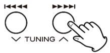 TEAC LP-R550 USB - Appuyez sur la touche |◀◀ ◀◀ ou ▶▶ ▶▶| pour régler la durée d'enregistrement. - 1