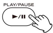 TEAC LP-R550 USB - Appuyez sur la touche PLAY/PAUSE (▶/II) pour lancer la lecture. - 1