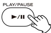 TEAC LP-R550 USB - Appuyez sur la touche PLAY/PAUSE (▶ /II) pour lancer l'enregistrement. - 1