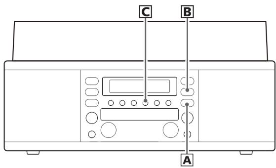 TEAC LP-R550 USB - Appuyez sur la touche PLAY/PAUSE (▶ /III) pour lancer l'enregistrement. - 2