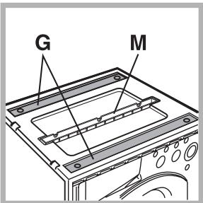ARISTON LBE88 - Accessoires fournis pour le réglage de la hauteur. - 1