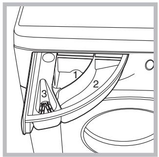 ARISTON LBE88 - Tiroir à produits lessiviels - 1