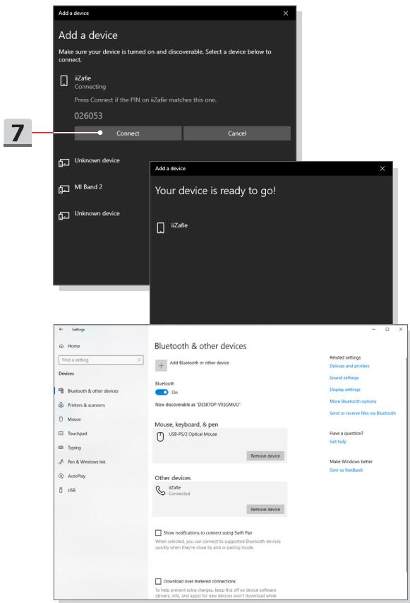 MSI GL75LEO10SER296FR - Activer la connexion bluetooth - 3