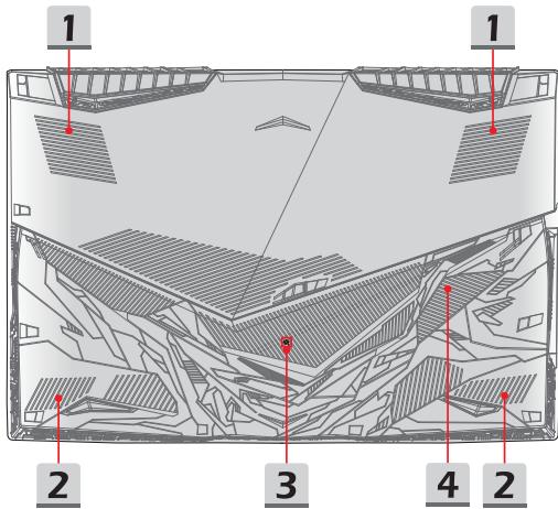 MSI GL75LEO10SER296FR - Ventilateur - 1