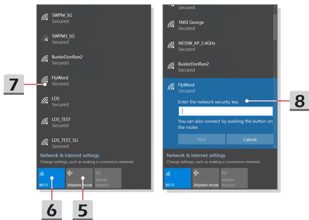 MSI GL75LEO10SER296FR - Connexion sans-fil (WLAN) - 3