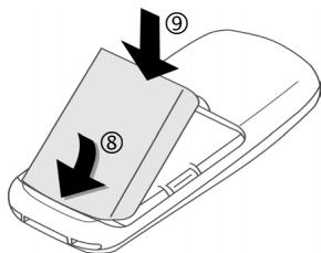 SIEMENS A65 - Utilisation de la carte sim/batterie - 4