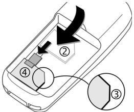 SIEMENS A65 - Utilisation de la carte sim/batterie - 2