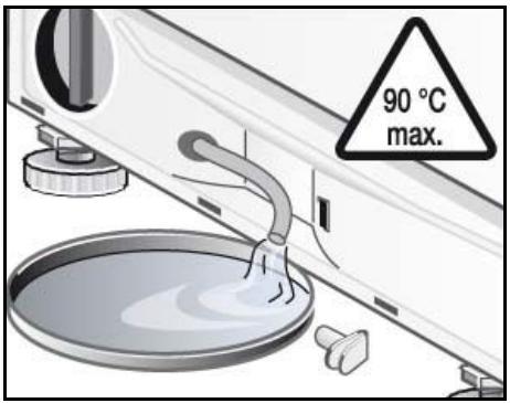 BOSCH WKD28542FF - Vidange de l'eau - 1