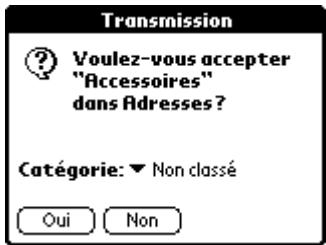 PALM m100 - Pour recevoir des informations transmises par infrarouge : - 1