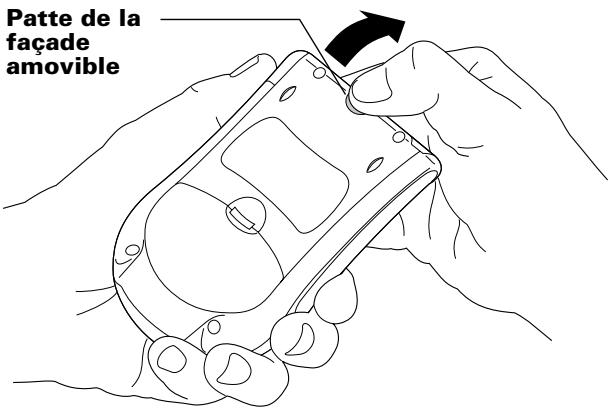PALM m100 - Pour changer la façade amovible - 1