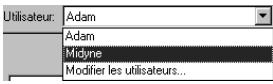 PALM m100 - Pour créer un profil utilisateur sur un ordinateur windows : - 3
