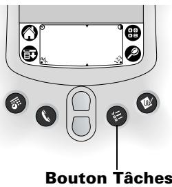 PALM m100 - Pour ouvrir l'application tâches : - 1