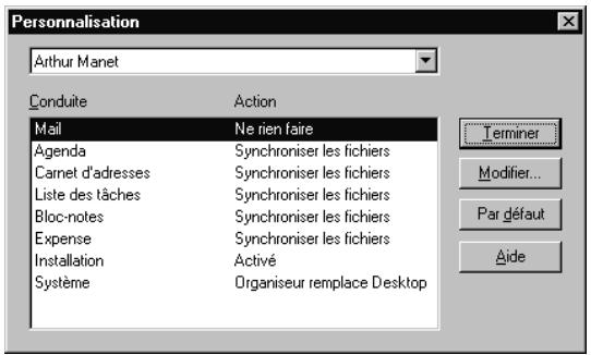 PALM m100 - Pour restaurer vos données à partir d'un ordinateur windows après une réinitialisation matérielle : - 1