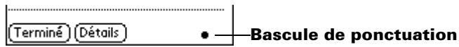 PALM m100 - Trace des signes de ponctuation - 1