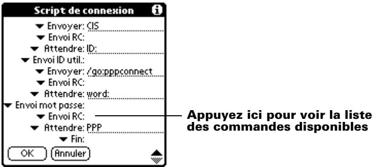 PALM m100 - Scripts de connexion - 1