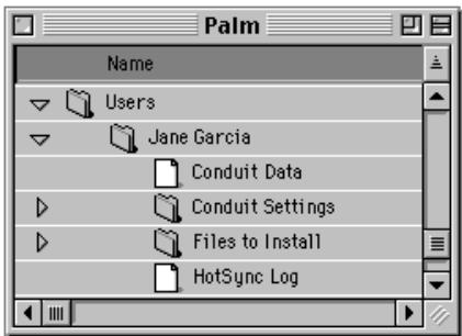 PALM m100 - Exécution d'une synchronisation hotSync pour la première fois : macintosh - 1