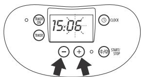 DELONGHI PMC 110 PASTA MORE - Mise à l'heure de l'horloge (seulement pour le modèle avec minuterie) - 4