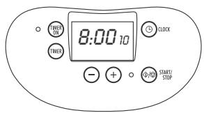 DELONGHI PMC 110 PASTA MORE - Programmation de la cuisson avec minuterie - 1