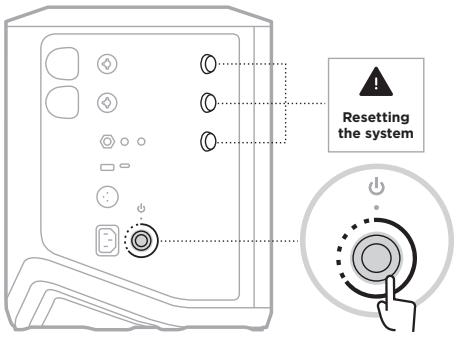 BOSE BATTERIESUP - RÉINITIALISATION DU SYSTÈME - 1