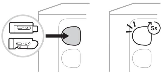BOSE BATTERIESUP - JUMELAGE D'UN ÉMETTEUR-RÉCEPTEUR SANS FIL AU CANAL 1 OU 2 - 2