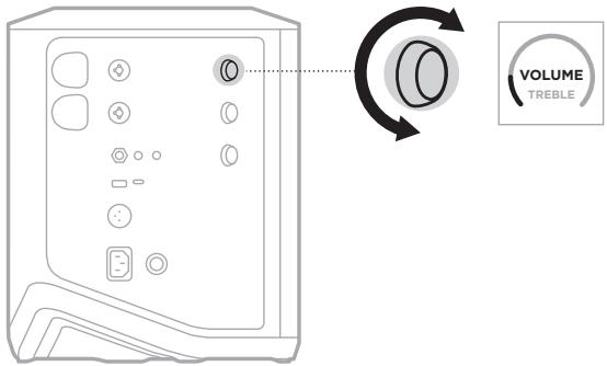 BOSE BATTERIESUP - Réglage du volume - 1