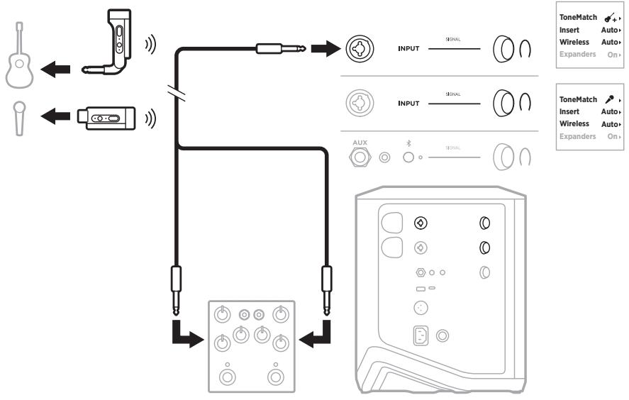 BOSE BATTERIESUP - GUITARISTE AVEC ÉMETTEUR-RÉCEPTEUR SANS FIL ET MODÉLISATEUR D'AMPLI - 1