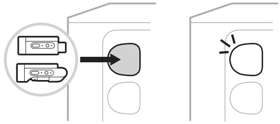 BOSE BATTERIESUP - Utilisation des connecteurs de charge - 1