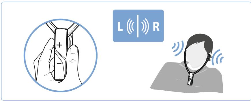 SENNHEISER RS 2000 - Régler la balance - 2