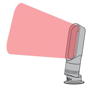DYSON AMO5 BLACK - Fonction inclinaison - 2