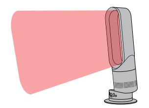 DYSON AMO5 BLACK - Fonction inclinaison - 4