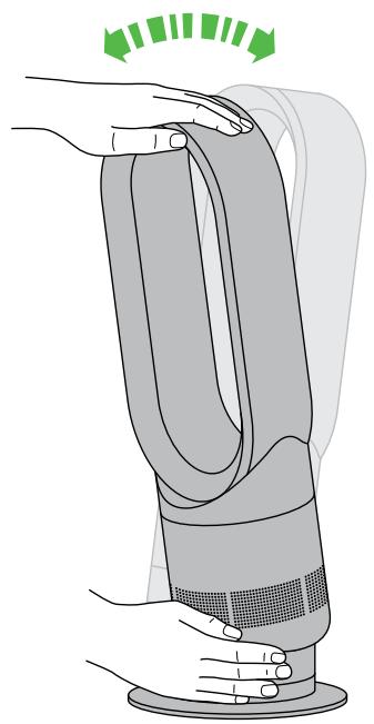 DYSON AMO5 BLACK - Fonction inclinaison - 1