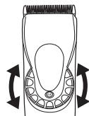 PANASONIC ER1611 - Utilisation de la tondeuse - 1