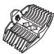 PANASONIC ER1611 - Rangement de la tondeuse - 5
