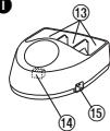PANASONIC ER1611 - Rangement de la tondeuse - 8