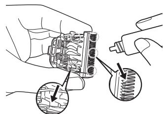 PANASONIC ER1611 - Lubrification - 1
