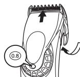 PANASONIC ER1611 - Utilisation de la tondeuse - 2