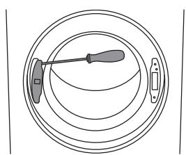 ASKO T611HX.W - Inversion du SENS d'ouverture du HUBLOT - 5