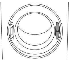 ASKO T611HX.W - Inversion du SENS d'ouverture du HUBLOT - 9