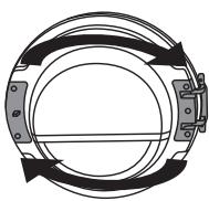 ASKO T611HX.W - Inversion du SENS d'ouverture du HUBLOT - 11