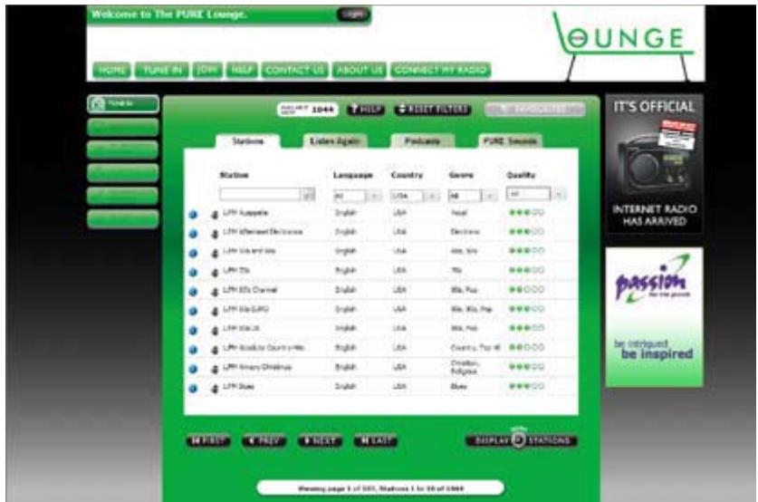 DARTY PURERADIOEVOKE PLAYCOTTON WH - À propos du site the lounge de PURE - 2