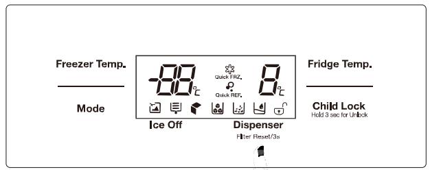 DAEWOO FRN-M565D25S - 2) Distribution de glace pilée - 1