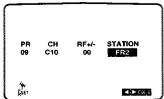 TOSHIBA SE34 - Tourner les stations TV manuelles - 9