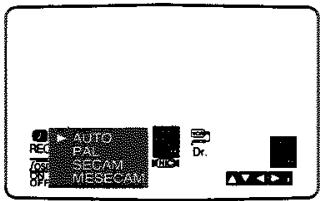 TOSHIBA SE34 - Pour positionner le système de couleur - 1